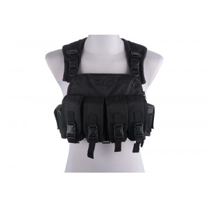 Commander Chest Rig Tactical Vest - Black (GFT)